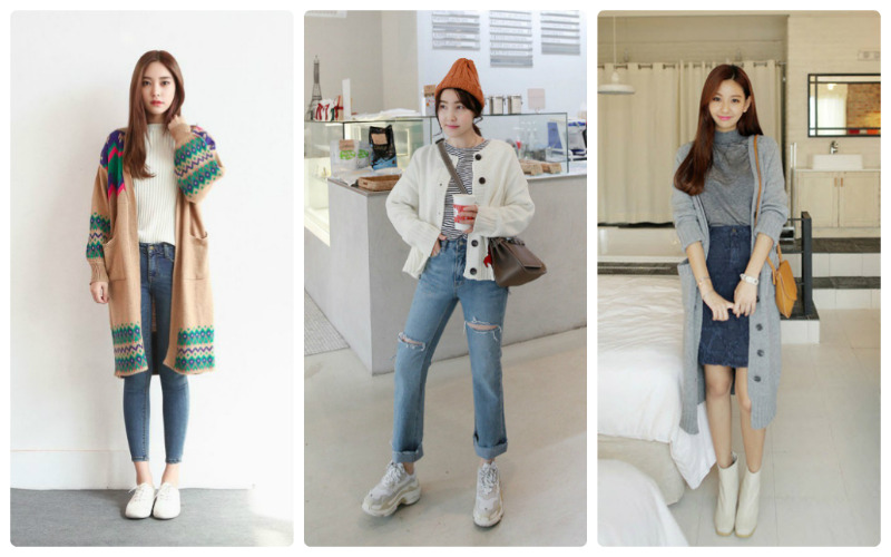 10 mẫu cardigan nữ hot trend, dễ phối đồ 7 Các mẫu cardigan nữ phổ biến (Nguồn: Internet)