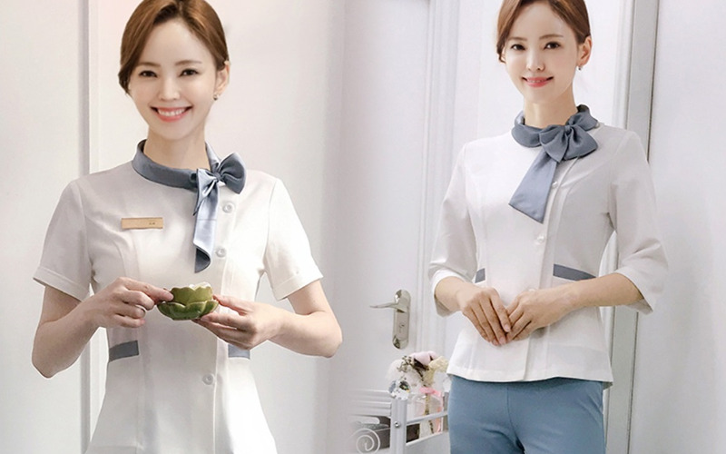 Đồng phục spa: Đơn giản, tinh tế, và đẳng cấp 12 Đa dạng mẫu mã (Nguồn: Internet)