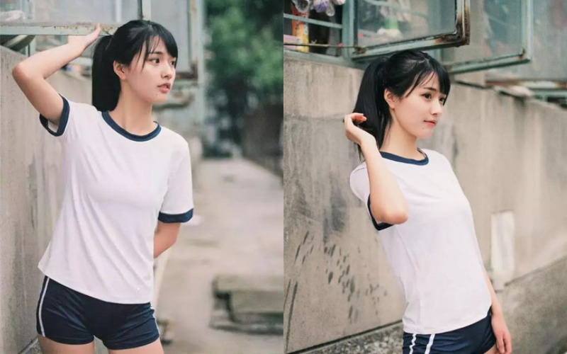 Đồng phục thể dục nữ sinh Nhật Bản – Đơn giản, tinh tế 9 Mẫu đồng phục thể dục truyền thống với quần short (Nguồn: Internet)