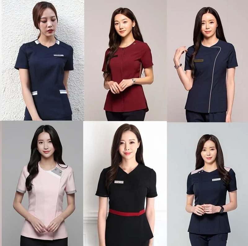 8 xưởng may đồng phục spa Hà Nội 8 Sản phẩm của xưởng may đồng phục spa Hà Nội - Khương Mai (Nguồn: Internet)