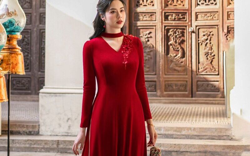 6 xưởng may gia công áo dài Hà Nội 9 Sản phẩm của xưởng may gia công áo dài Hà Nội - Minh Đức (Nguồn: Internet)