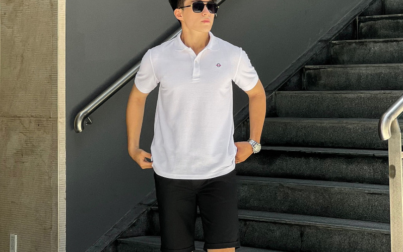 Xưởng may quần short nam chất lượng Khương Mai 12 Quần short nam do xưởng may Khương Mai sản xuất (Nguồn: Khương Mai)