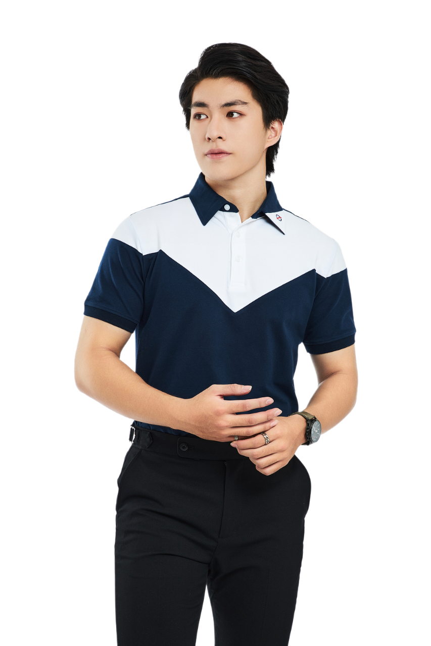 handsome model polo khuongmai