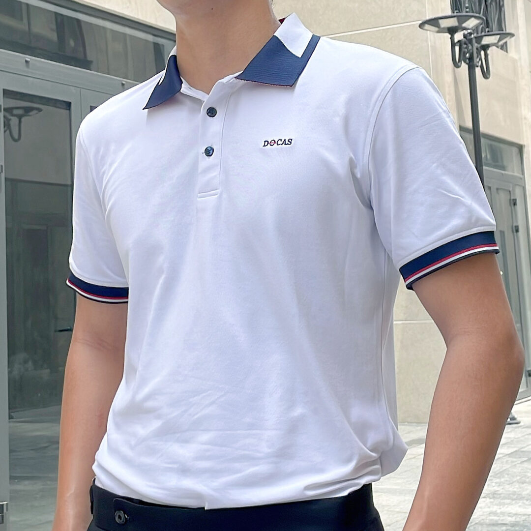 Polo logo nổi PO017-1 may theo yêu cầu Local Brand DOCAS