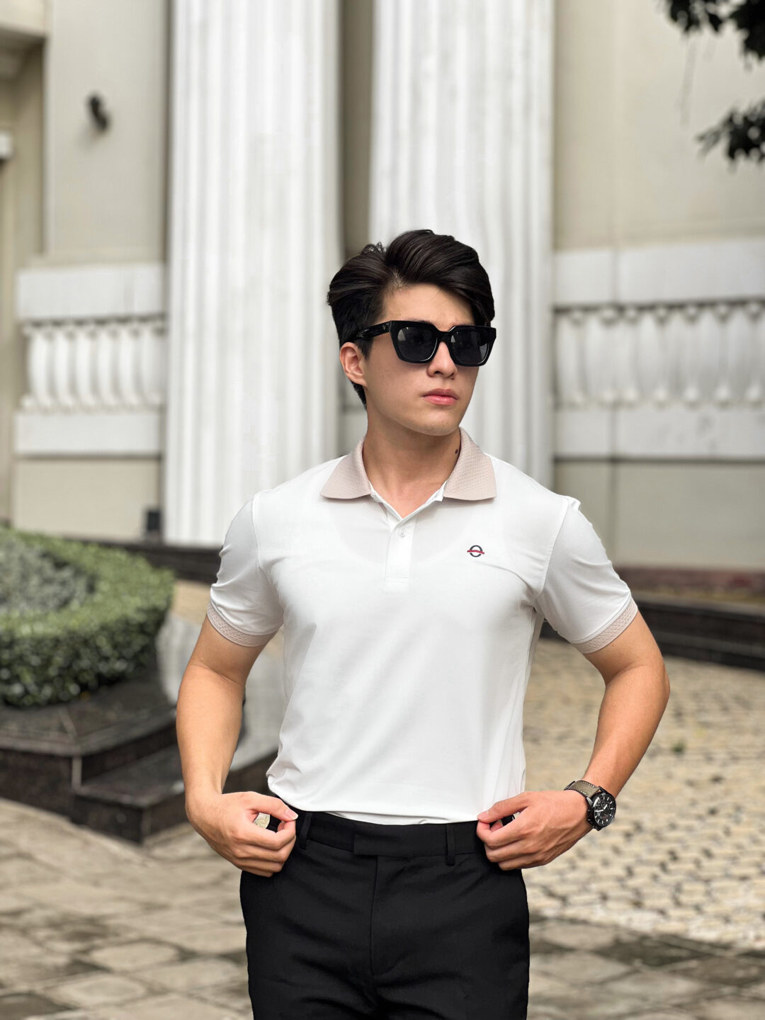 Polo P0277-1 may theo yêu cầu Local Brand DOCAS
