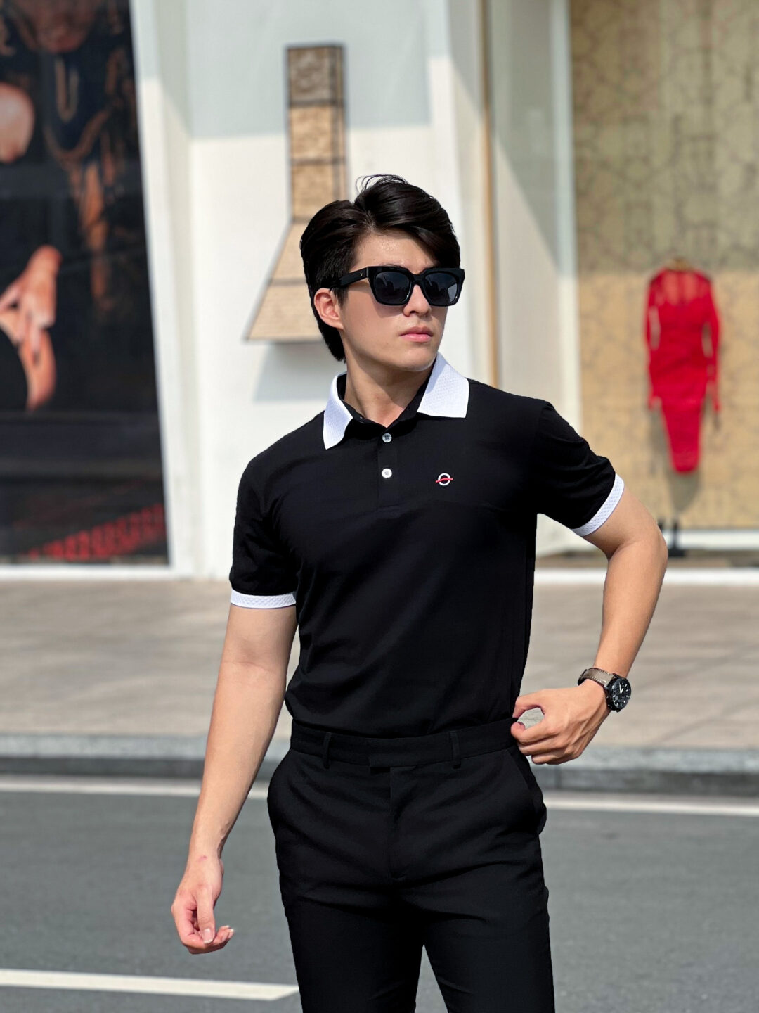 Polo PO0915 may theo yêu cầu Local Brand DOCAS