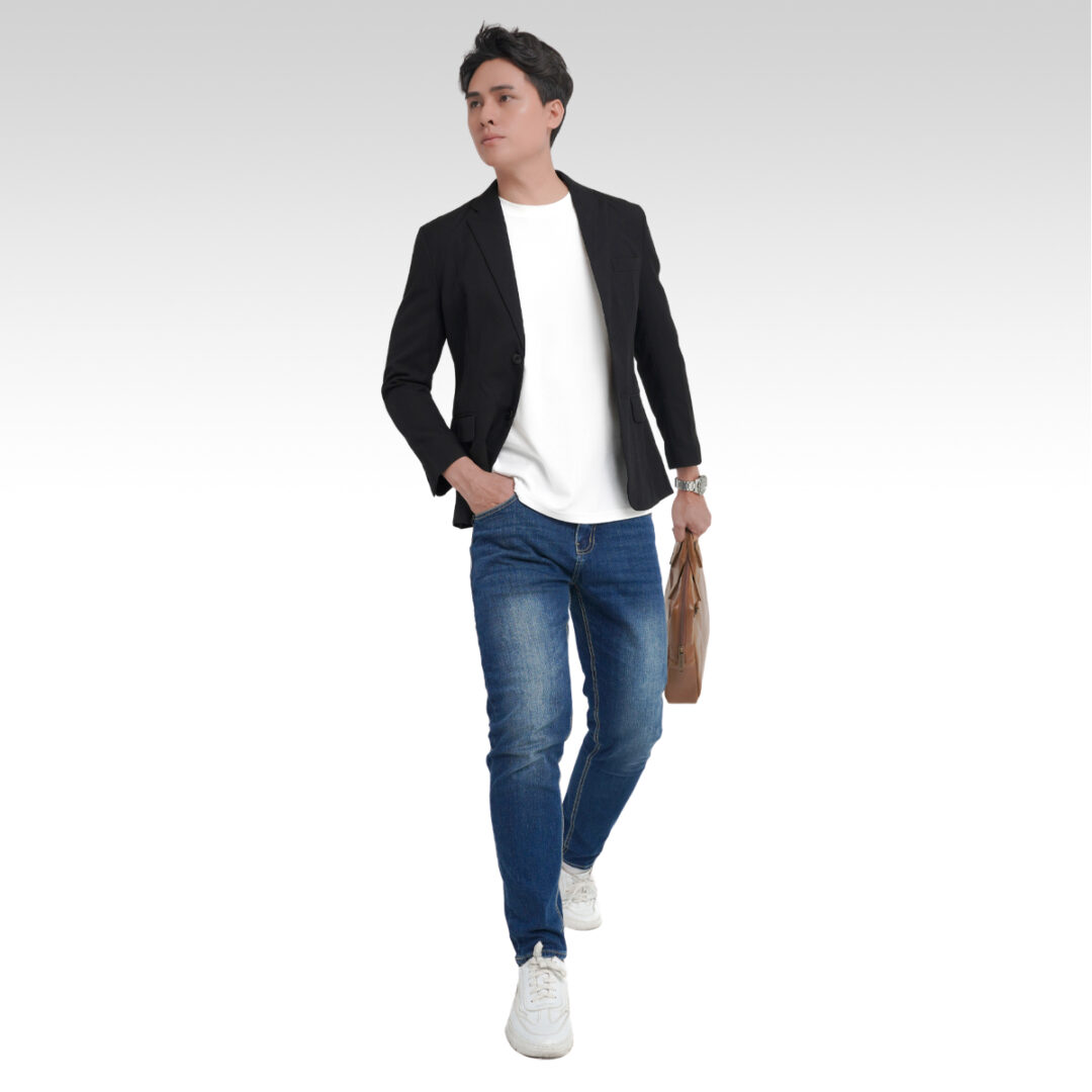 Áo Khoác Blazer Nam JK013-1 may theo yêu cầu Local Brand DOCAS