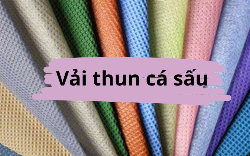 Vải cá sấu để may áo lớp polo (Nguồn: Internet)