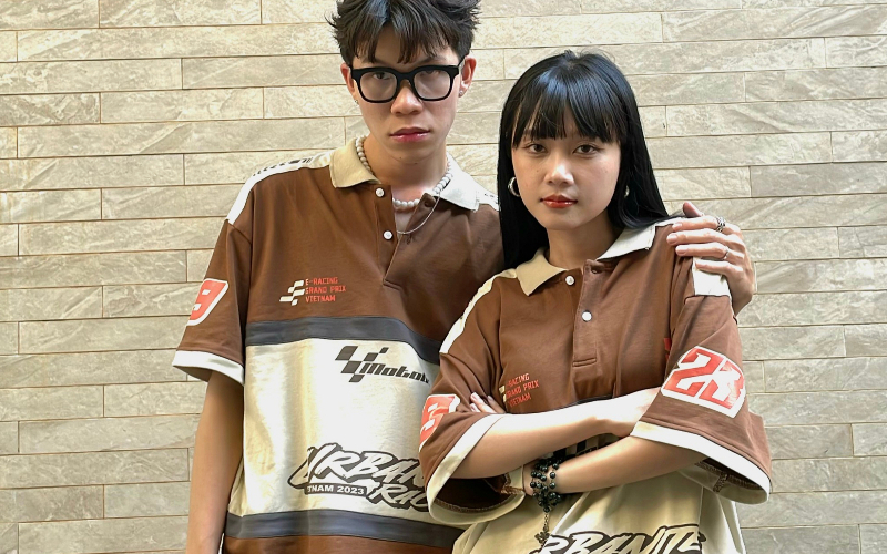 Áo lớp polo do Khương Mai sản xuất (Nguồn: Khương Mai)