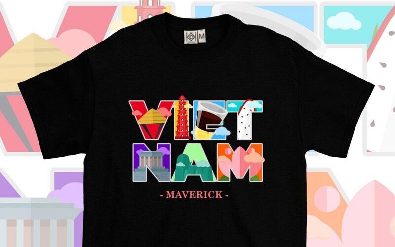 Áo thun in chữ - Thể hiện phong cách bản thân 8 Áo thun in chữ bằng công nghệ in nhiệt (Nguồn: Internet)