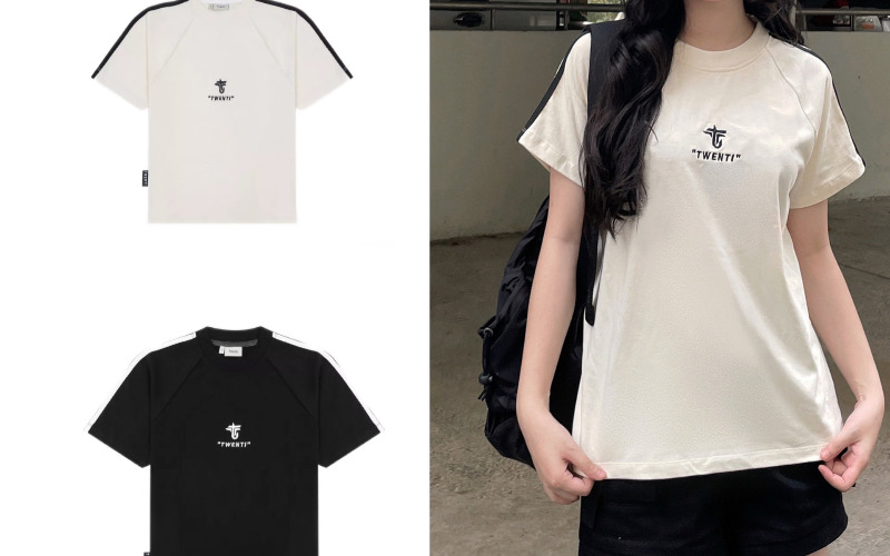 Áo thun local brand dưới 200k: Sự lựa chọn hoàn hảo cho giới trẻ 17 Áo thun cơ bản của TWENTI với thiết kế đơn giản (Nguồn: Internet)
