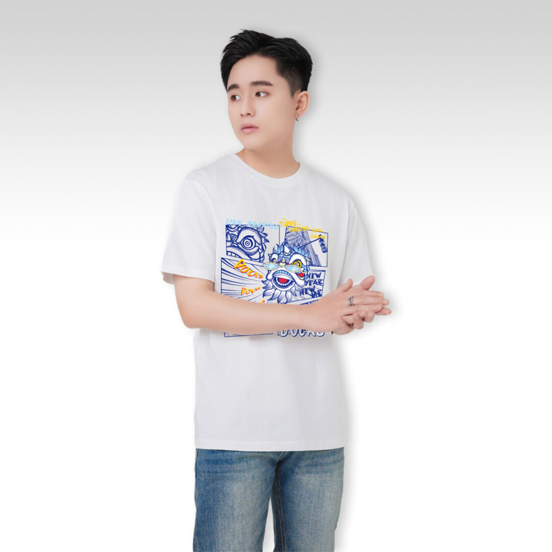 Áo Thun Nam In Hoạ tiết CT410 May Theo Yêu Cầu Local Brand DOCAS