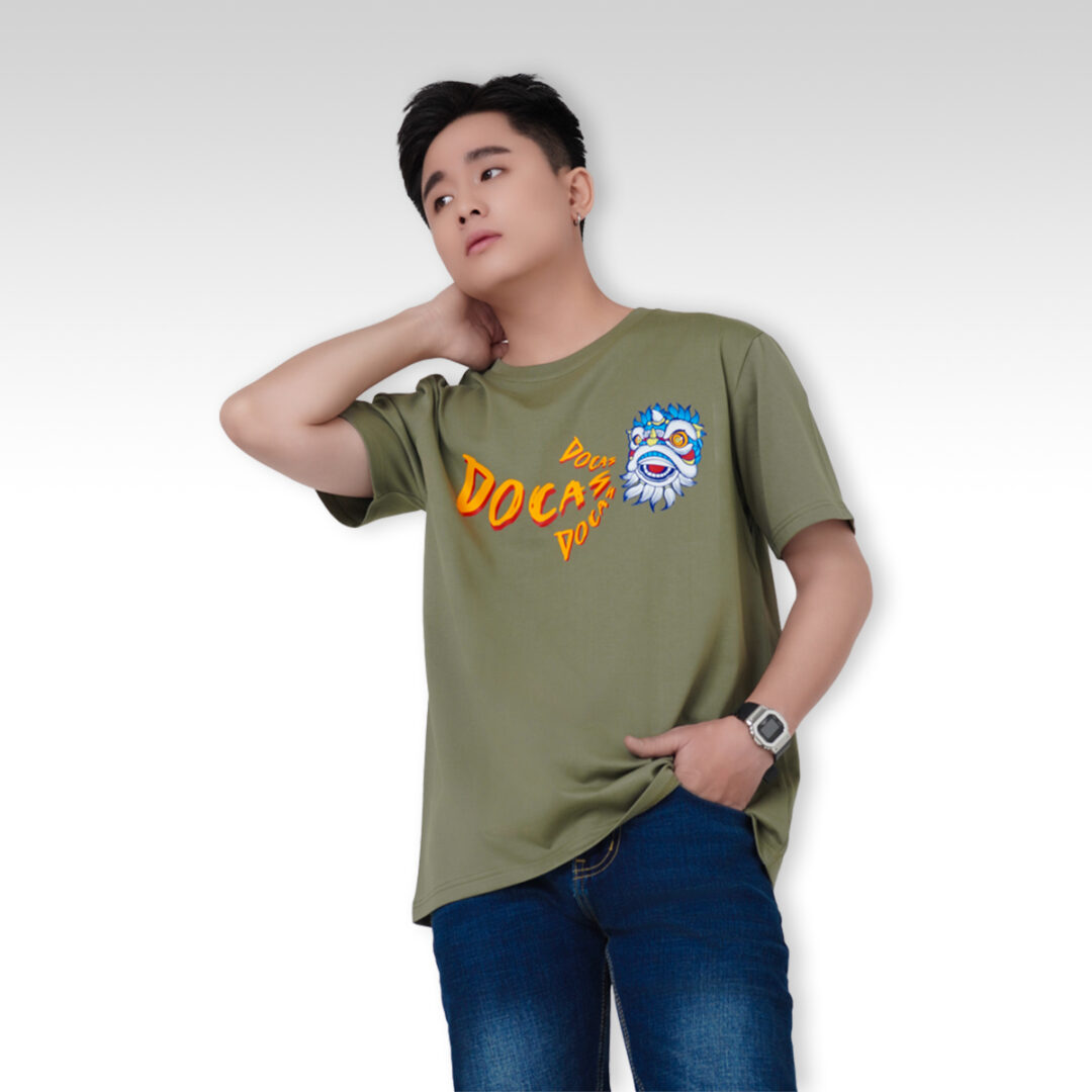 Áo Thun Nam In Hoạ tiết CT412 May Theo Yêu Cầu Local Brand DOCAS