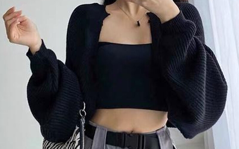 Cardigan croptop - Nâng tầm outfit của bạn 10 Áo cardigan croptop đẹp và chất lượng (Nguồn: Internet)