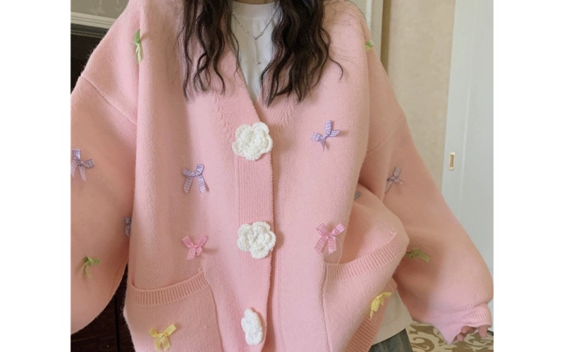 Áo cardigan tay phồng (Nguồn: Internet)