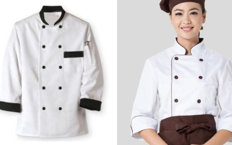 Kiểu dáng áo đồng phục bếp nhà hàng (Nguồn: Internet)