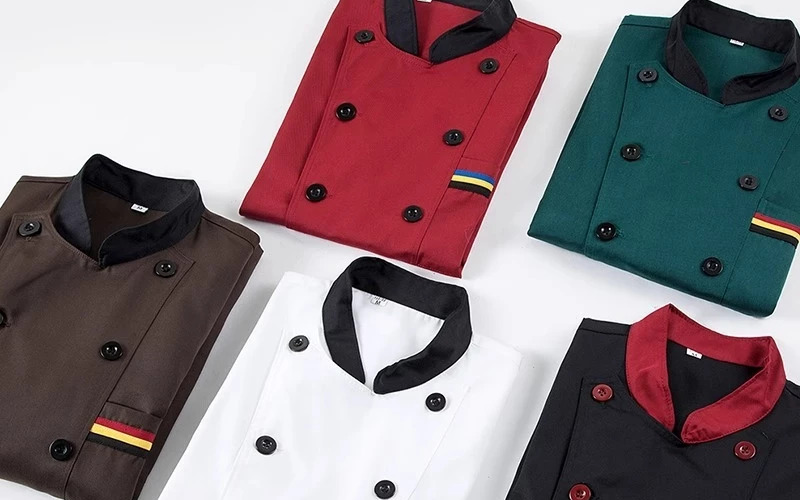 Dịch vụ gia công may đồng phục bếp nhà hàng tại xưởng may Khương Mai (Nguồn: Internet)