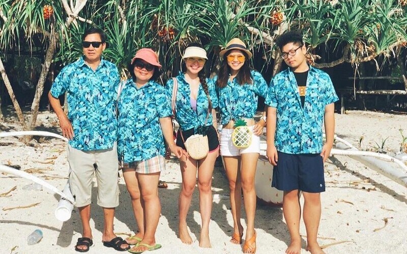 Đồng phục du lịch biển cho gia đình (Nguồn: Internet)