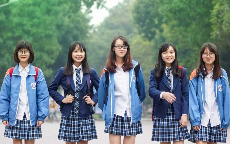 Đồng phục học sinh vào mùa đông (Nguồn: Internet)