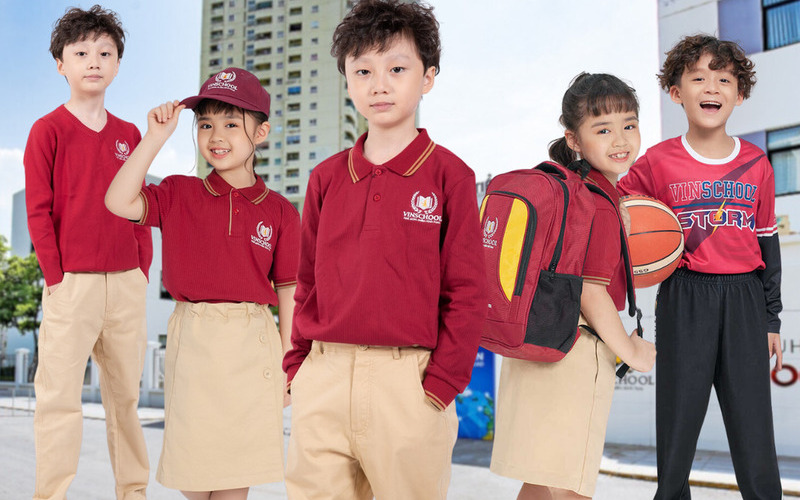Đồng phục học sinh tiểu học (Nguồn: Internet)
