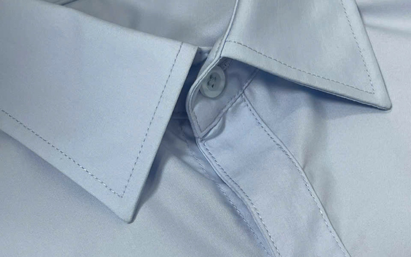 Đồng phục học sinh cấp 1 12 Vải cotton lụa thoáng mát (Nguồn: Khương Mai)