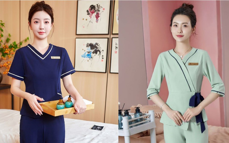 Đồng phục nhân viên spa – Đẹp từng chi tiết 11 Đồng phục nhân viên spa (Nguồn: Internet)