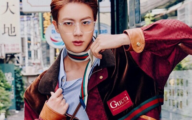 Jin - BTS làm đại diện toàn cầu cho Gucci (Nguồn: Internet)