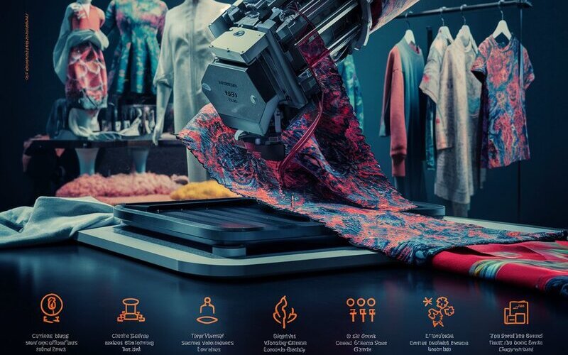 In kỹ thuật số trên vải: Tự do sáng tạo 6 In kỹ thuật số trên vải (Nguồn: Internet)