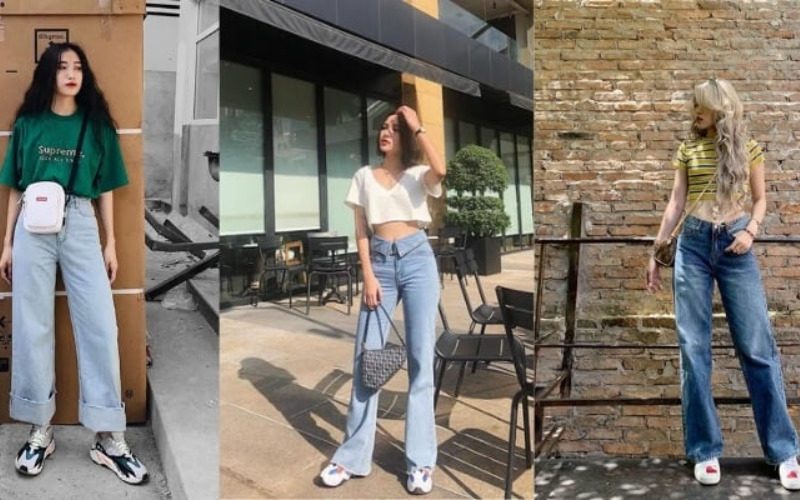 Xu hướng quần jean nữ xịn 2025 (Nguồn: Internet)
