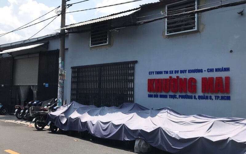 Thời trang bền vững: Xu hướng xanh, tương lai bền vững 12 Bên ngoài xưởng may Khương Mai (Nguồn: Khương Mai)