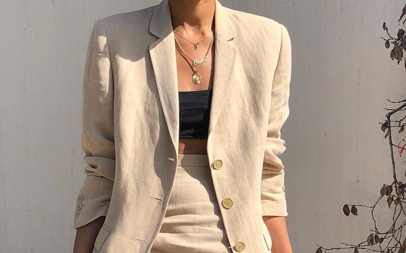 Vải linen được áp dụng trong thời trang (Nguồn: Internet)