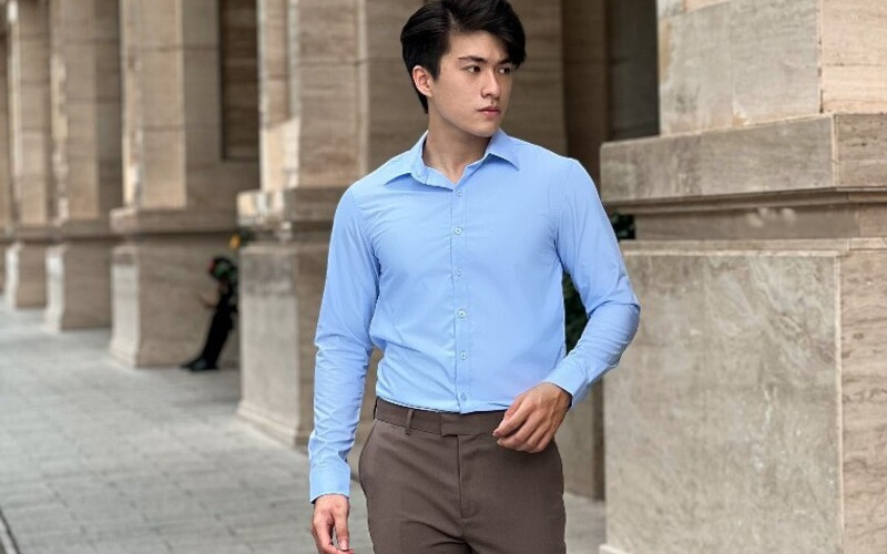Vải thun: Sự lựa chọn hoàn hảo cho mọi phong cách 16 Áo sơ mi do xưởng may Khương Mai sản xuất (Nguồn: Khương Mai)