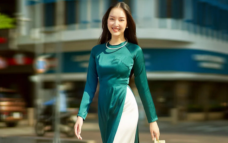 Xưởng may áo dài đẹp, uy tín - Khương Mai 6 Áo dài đẹp (Nguồn: Internet)