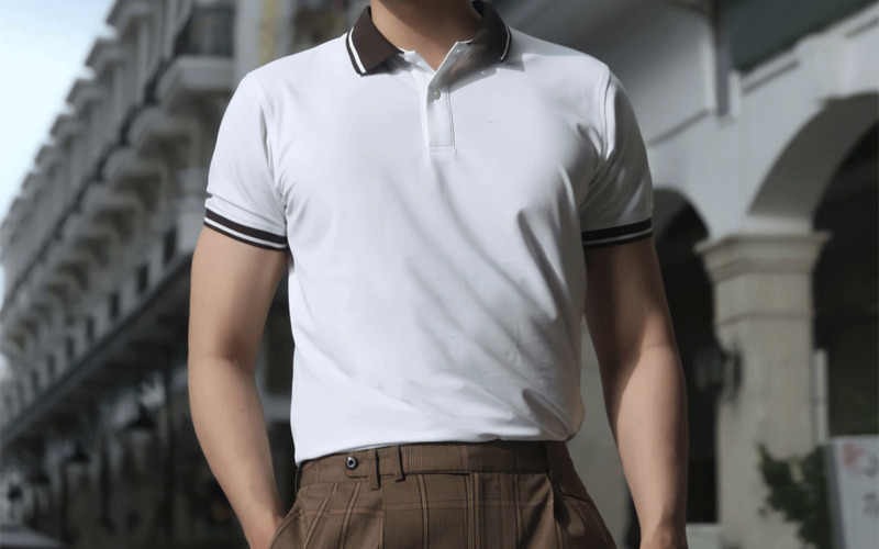 Xưởng may áo polo Khương Mai 9 Áo polo regular-fit (Nguồn: Khương Mai)