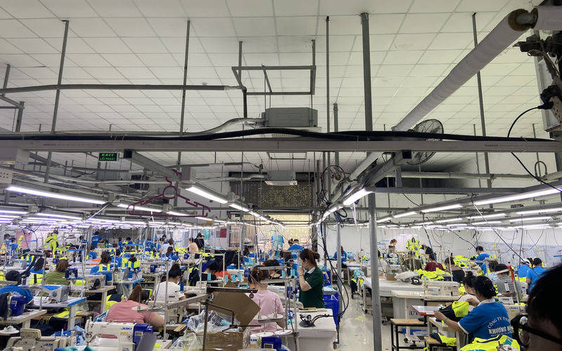 Xưởng may áo polo Khương Mai 10 Xưởng may Khương Mai (Nguồn: Xưởng may Khương Mai)
