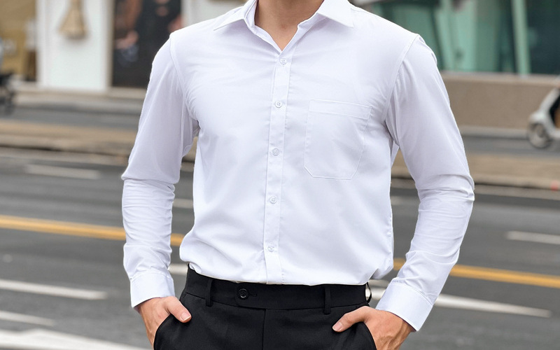 5 xưởng may sơ mi quận 8 đẹp 11 Sản phẩm của xưởng may áo sơ mi quận 8 Khương Mai (Nguồn: Khương Mai)