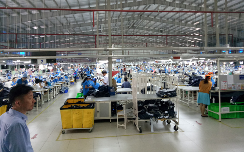 Xưởng may áo sơ mi quận 8 - Dulio (Nguồn: Internet)