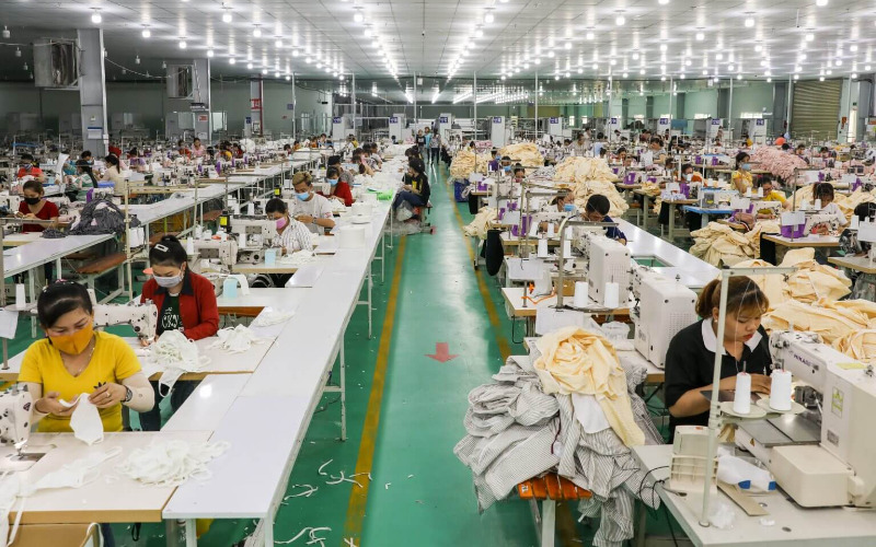 Công Ty Tnhh May Anh Vĩ may áo thun tại đường Bùi Minh Trực (Nguồn: Internet)