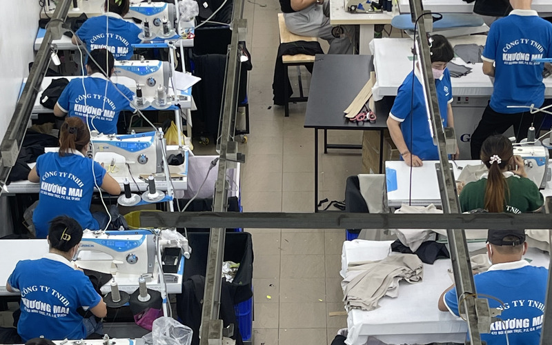 Xưởng may áo thun local brand uy tín - Khương Mai 6 Xưởng may áo thun local brand Khương Mai (Nguồn: Khương Mai)
