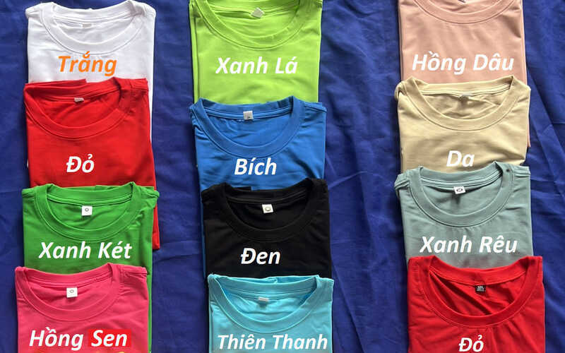 Áo thun xưởng may Ngọc Nhi (Nguồn: Internet)
