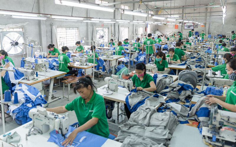 Xưởng may đồ bảo hộ quận 8 Thiên Bằng (Nguồn: Internet)