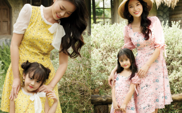 Sản phẩm của xưởng may đồ đôi mẹ và bé Hà Nội - Xưởng may đồ đôi Mẹ và Bé Bibo Mart (Nguồn: Internet)