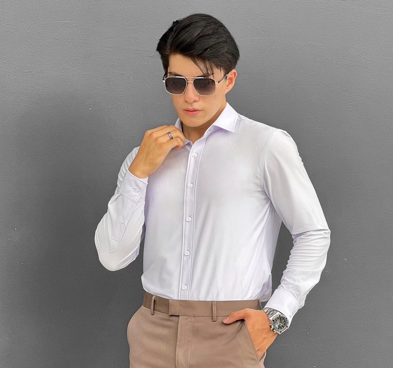 Sản phẩm của xưởng may đồng phục áo sơ mi đẹp uy tín Khương Mai (Nguồn:Khương Mai)