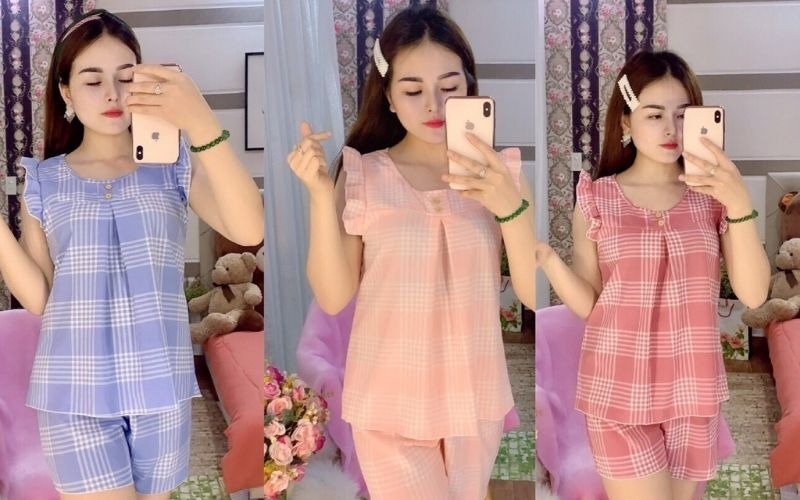 Xưởng may gia công đồ bộ có đa dạng mẫu mã (Nguồn: Internet)