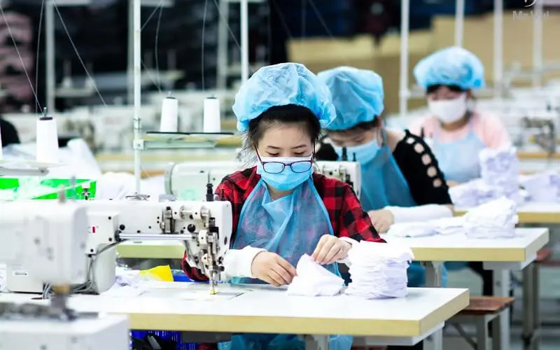 Xưởng may gia công khẩu trang vải: Chất lượng cao 6 Xưởng may gia công khẩu trang vải (Nguồn: Internet)