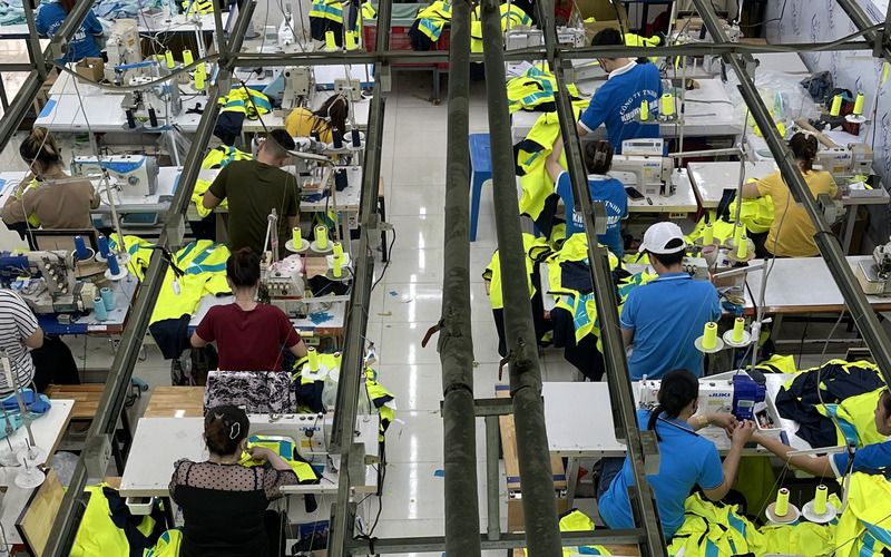 Xưởng may jean uy tín, chất lượng (Nguồn: Khương Mai)