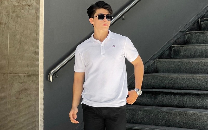 Mẫu áo thun polo (Nguồn: Khương Mai)