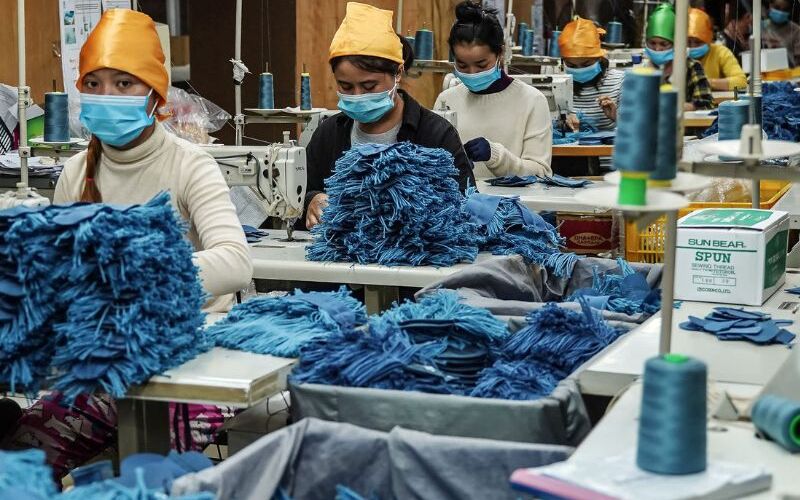 Xưởng may quần kaki (Nguồn: Internet)