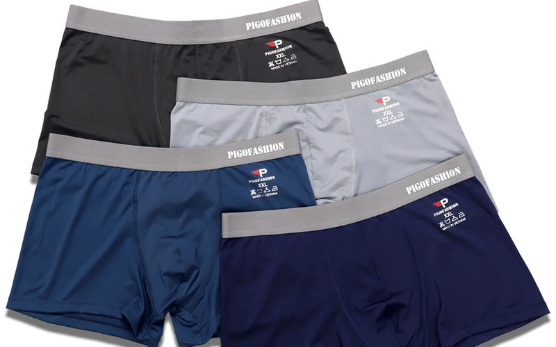 Sản phẩm quần lót nam của xưởng may Khương Mai (Nguồn: Khương Mai)