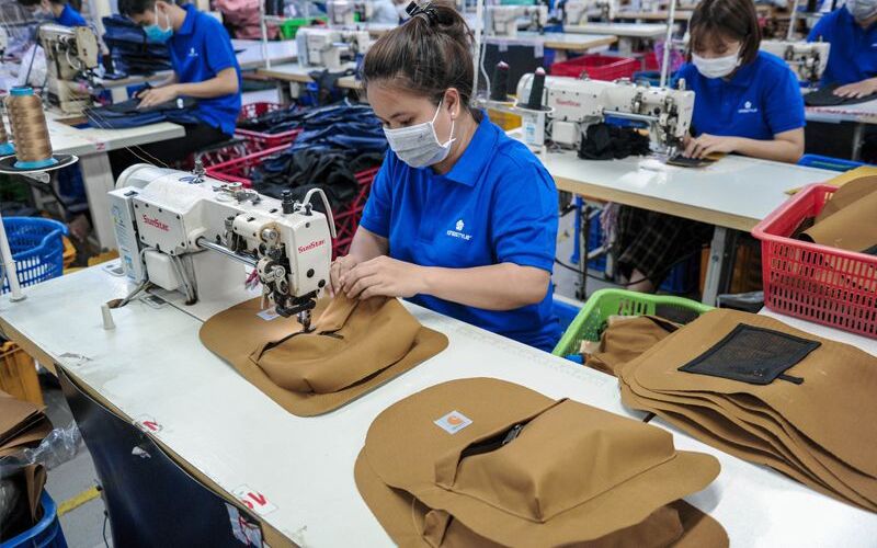 Xưởng may túi vải quận 8 (Nguồn: Internet)